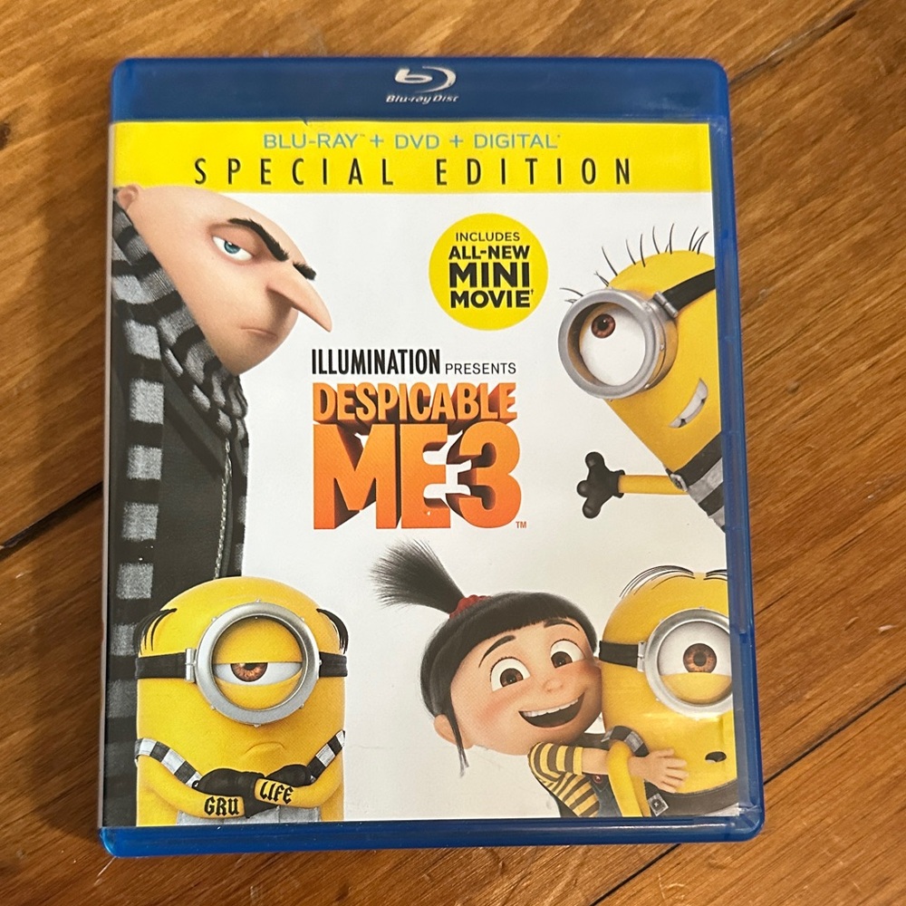 Despicable Me 3 Special Edition Blu-ray